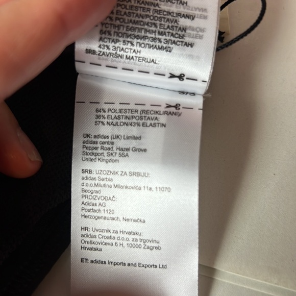 NWT Adidas By Stella McCartney True Purpose Sport Bra Black Size 32B - Picture 8 of 8